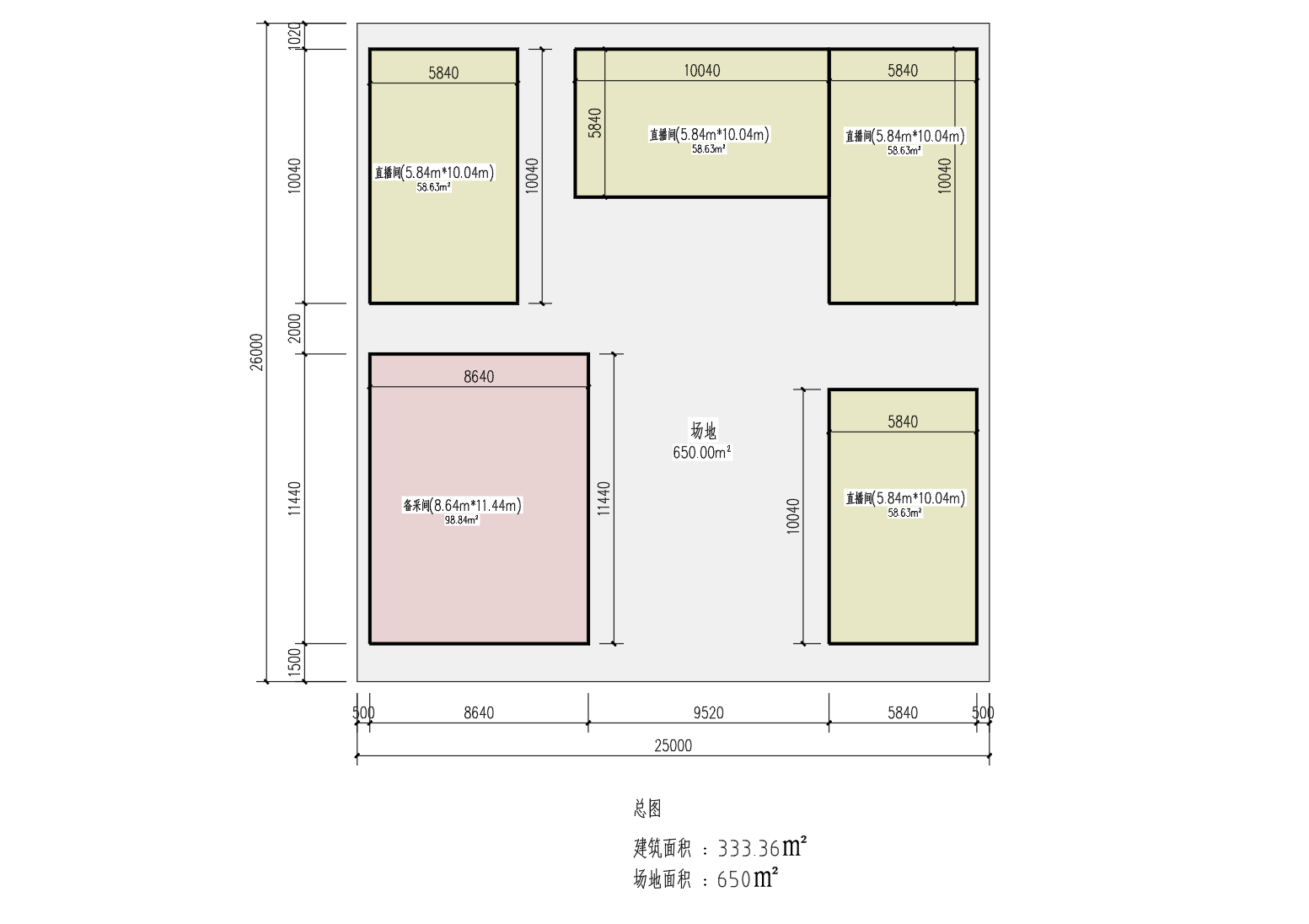 Huaqiangbei Livestream Showroom Plan